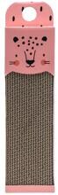 beeztees CARTONE SCRATCH BROOM LEOPARD ROSA 45
