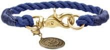 Hunter List Hundehalsband, blau