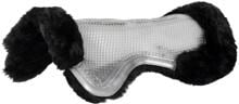 Acavallo NS-S Classic-S Gelpad, piatto, in pelle di agnello, trasparente/nero, M