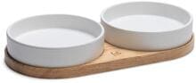 Designed By Lotte Kera Lojs Katzen-Dinnerset, weiß