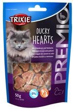 Trixie PREMIO Ducky Hearts | 50g Katzensnack