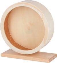 KERBL Ruota per criceti per animali domestici, legno/sughero
