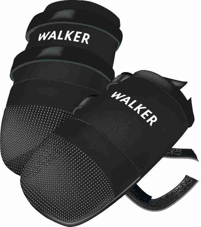 Trixie Walker Care Pfotenschutz, 2 Stück, schwarz, M