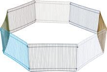 KERBL Pet Freilaufgehege für Hamster, 8 Elemente à 34x23cm