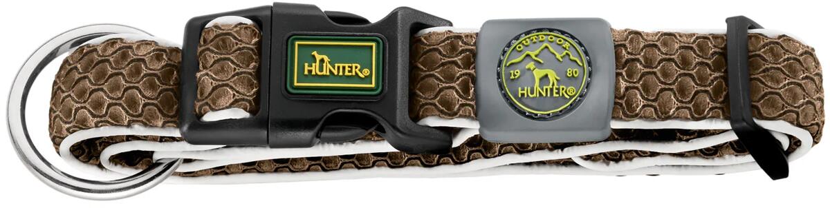 Hunter Hilo Vario Plus Hundehalsband, braun, XL