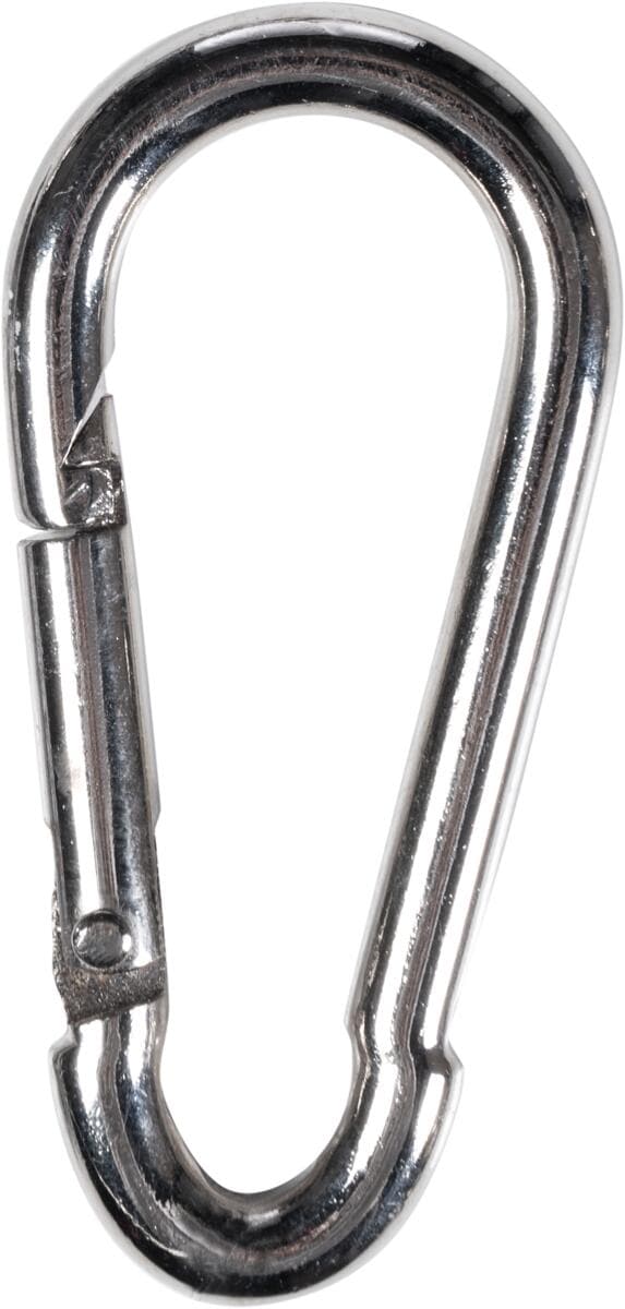 HKM Karabinerhaken, silber