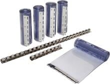 KERBL PVC-Streifenvorhang-Set, transparent, 300x3mm, 225cm