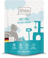 Mjamjam Quetschie Katzenfutter mit Ziege & Möhrchen