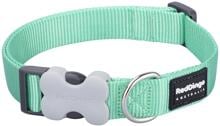 Collare per cani Red Dingo Bucklebone, verde pastello, taglia S, 24-36 cm