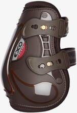 Ghette LeMieux Exo-Flex con testa a polsino, marroni, taglia M