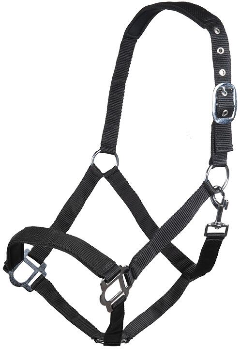 HKM Sydney Style Halfter, weich unterlegt, schwarz, Shetty