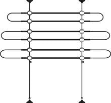 KERBL Pet Autoschutzgitter, 85-140x75-110cm