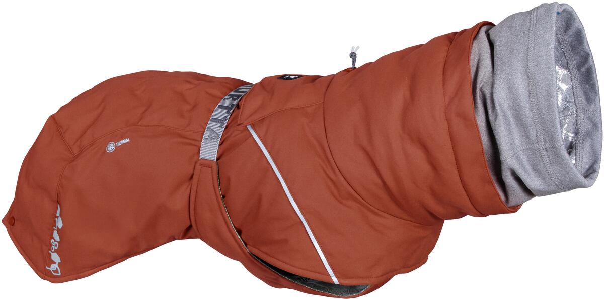 Hurtta ECO Extreme Warmer III Winterjacke, cinnamon, Gr. 65