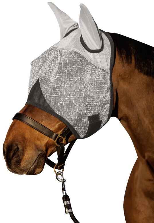 Covalliero Fliegenmaske mit UV-Schutz, Pony