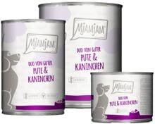 Mjamjam DUO Nassfutter mit Pute & Kaninchen
