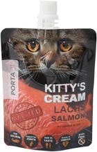 Porta21 Kittys Cream | mit Lachs | 6x90g getreidefreier Katzensnack