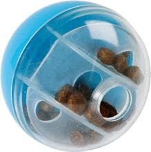 KERBL Pet cat snack ball, blue, Ø5cm