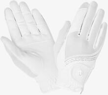 LeMieux Crystal Reithandschuhe, white, M (7,5-8)