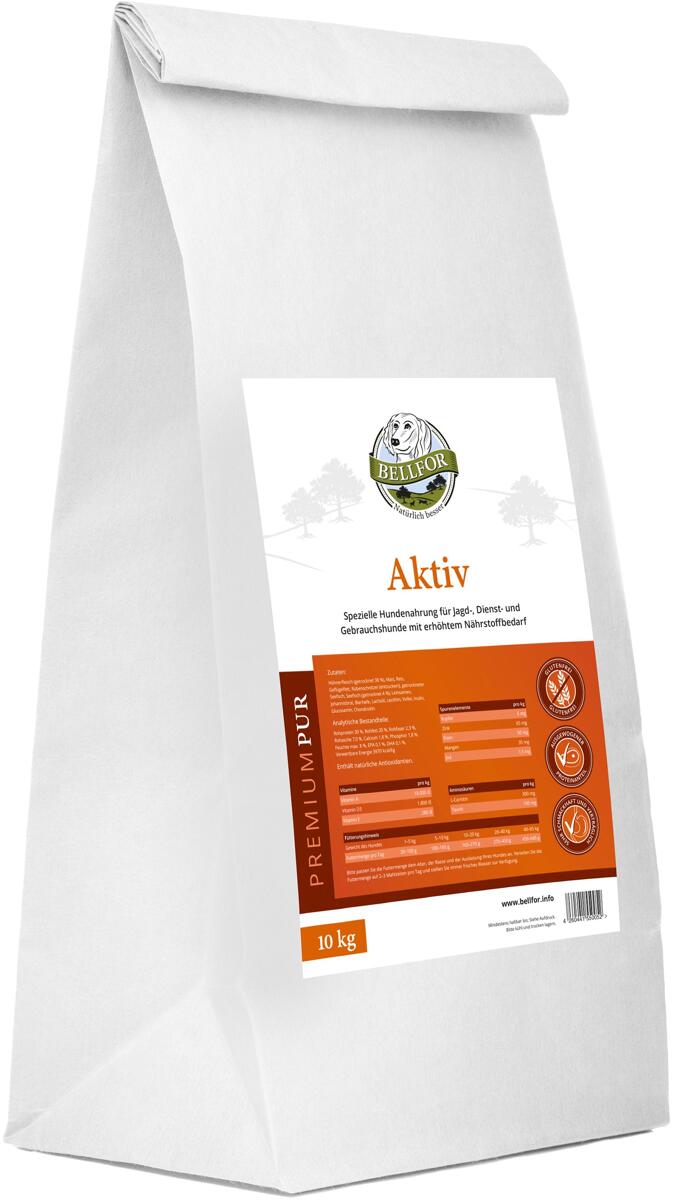 Bellfor pur Aktiv | glutenfrei & extrudiert | Hundefutter PetPoint Charly