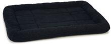 letto in pelle d'agnello beeztees, blu, 62x44x8cm