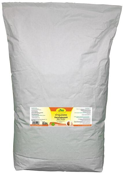 cdVet Singulares Eierschalenmehl Natur Struktur, 25kg