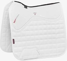 Sottosella da dressage in silicone LeMieux X-Grip, L, bianco