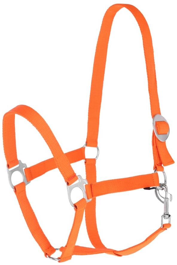 Covalliero Hippo Nylonhalfter, Full, orange