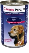 PORTA21 Canine Nassfutter mit Rind & Huhn, 24x400g