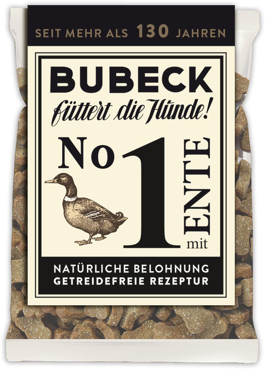 Bubeck No. 1 Hundekuchen mit Ente, 210g