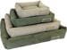 Happy House suede basket, rectangular