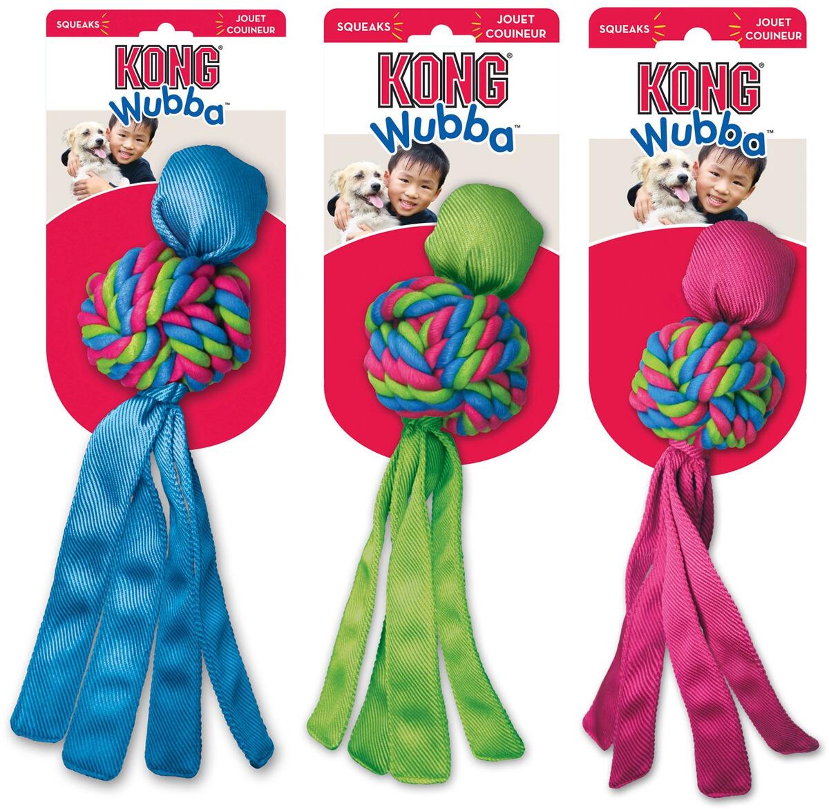 KONG Wubba Weaves Hundespielzeug, 33cm
