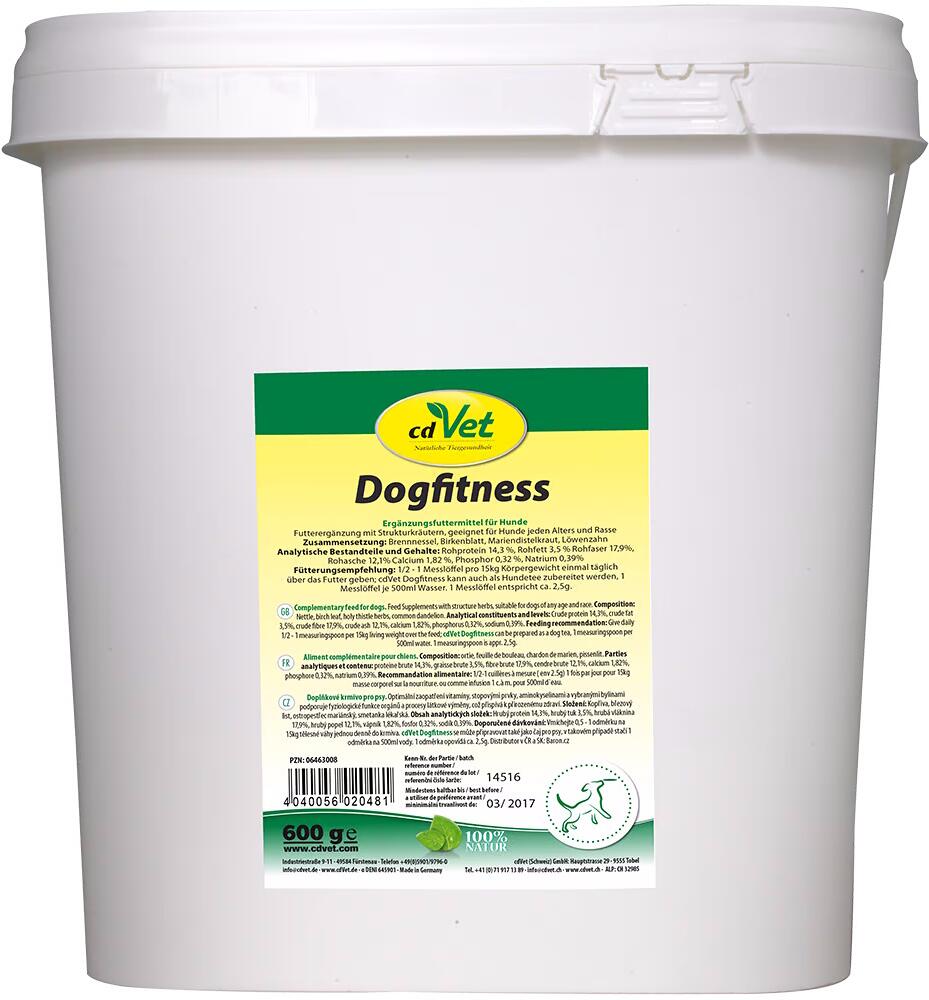 cdVet Dogfitness Ergänzungsfutter, 600g