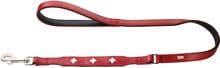 Guinzaglio HUNTER Swiss, rosso/nero, 18 mm/100 cm
