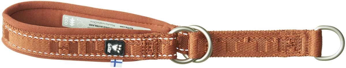 Hurtta ECO Casual Zug-Stop-Hundehalsband, cinnamon, 40-50cm
