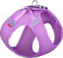 Pettorina per cani Red Dingo Mesh, malva, XL, 49-56 cm