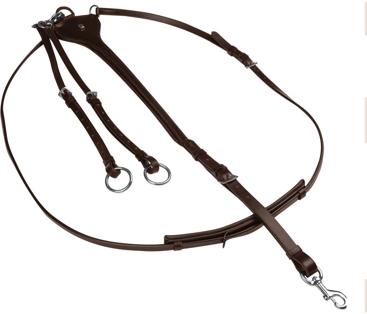 Waldhausen X-Line Professional Martingal, braun, WB