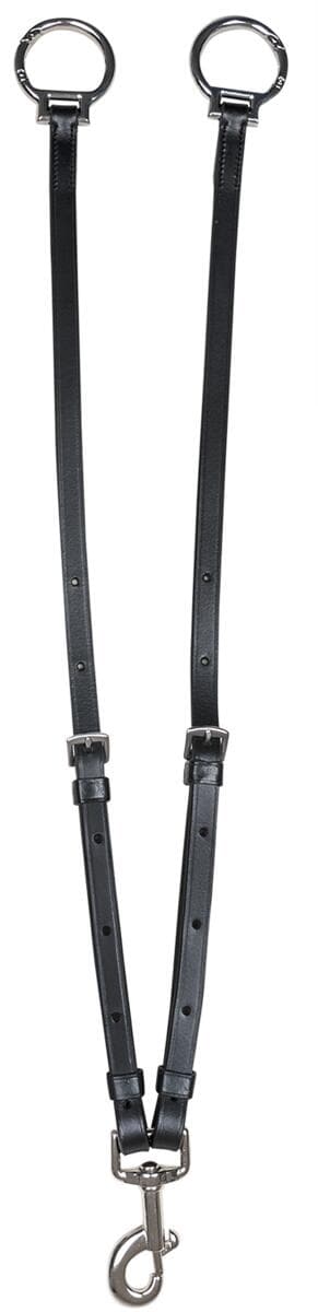 Waldhausen X-Line Martingalgabel mit Snap-Ringen, schwarz, WB