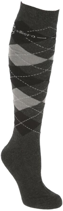 Covalliero Brescia Reitstrümpfe, anthracite/grey, Gr. 37-39