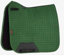 Sottosella da dressage LeMieux in pelle scamosciata, verde Hunter, taglia S/M
