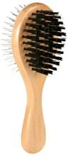 Trixie wooden brush, double-sided