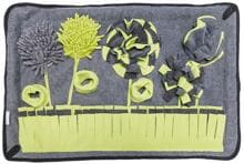 beeztees Tappeto annusatore Flora, peluche, 70 cm
