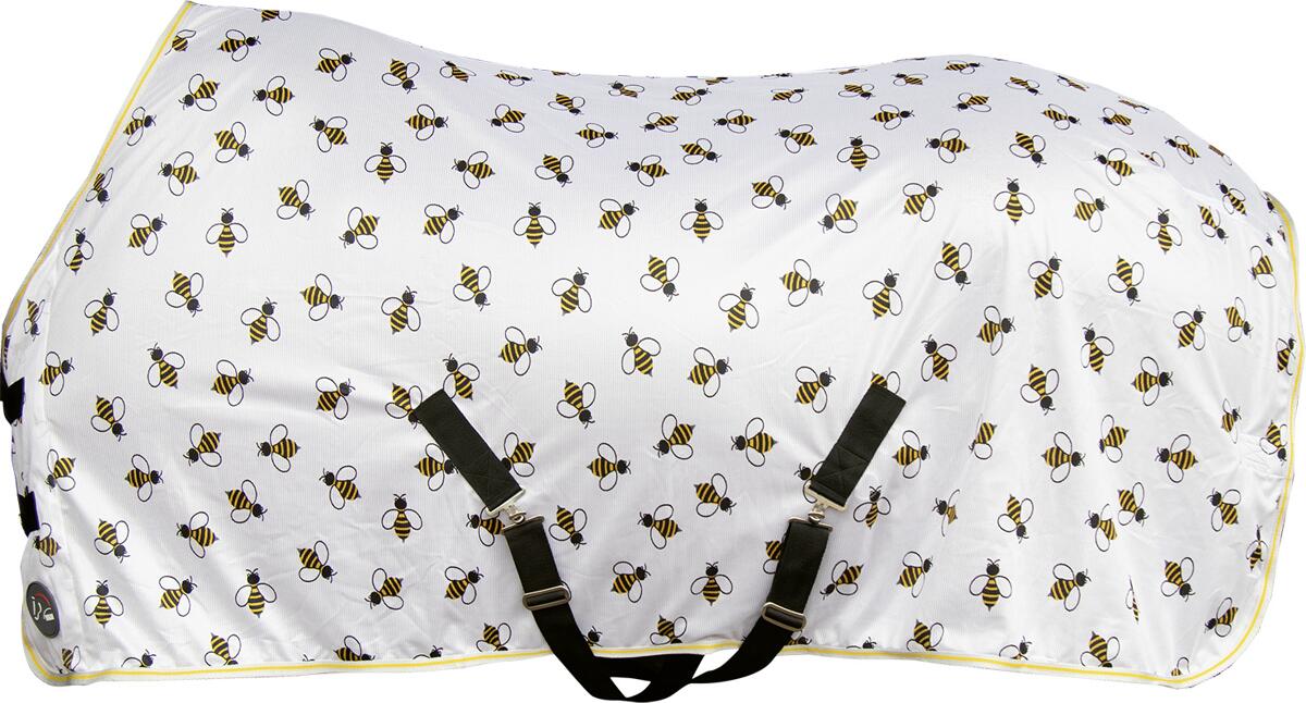 HKM Bee Fliegendecke, weiß/gelb, 145