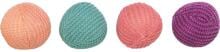 Palline per maglia Trixie catnip, colori assortiti, ø4,5 cm, 2 pezzi