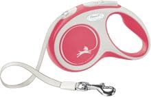 flexi New Comfort Rollleine Gurt, rot, 5m, S