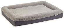 beeztees Yura Orthopädisches Hundebett, grau, 100x70cm