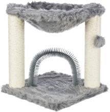 Trixie scratching post Baza with brush, 50cm, grey