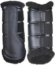 Ghette HKM Comfort, nero/nero, S