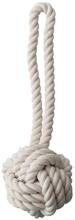 Quapas! Rope ball tug toy, natural, XL, 60cm