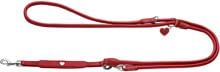 Guinzaglio HUNTER Round & Soft Love, regolabile, rosso, 6 mm/200 cm