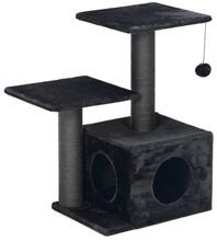 beeztees SCRATCH TREE SERPA FIEN BLACK 45X34X70